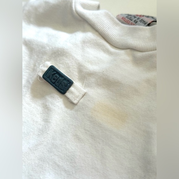 Vintage Keds White Graphic Baby Tee - Picture 6 of 6